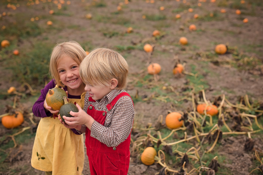 Happy Pumpkin Patch kids